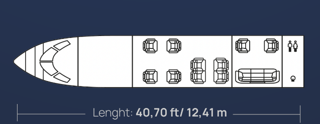 Plane Layout Rectangular 1