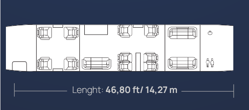 Plane Layout Rectangular 1